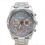  Shop Authentic Fossil Perfect Boyfriend Mother of Pearl Blue Dial Silver Steel Strap Watch for Women - ES3880 - Luxxuri