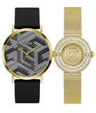  Shop Authentic Guess Dream Quartz Gold Dial Gold Mesh Strap Watch For Women - GW0550L2 - Luxxuri