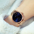  Shop Authentic Marc Jacobs Baker Blue Dial Rose Gold Steel Strap Watch for Women - MBM3330 - Luxxuri