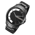  Shop Authentic Armani Exchange Hampton Chronograph Black Dial Black Steel Strap Watch For Men - AX2189 - Luxxuri