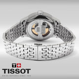  Shop Authentic Tissot Le Locle Double Happiness Automatic Silver Dial Silver Steel Strap Watch For Men - T41.1.833.50 - Luxxuri