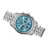  Shop Authentic Michael Kors Lexington Chronograph Blue Dial Silver Steel Strap Watch For Women - MK5887 - Luxxuri