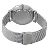  Shop Authentic Emporio Armani Gianni T Bar Mother of Pearl Dial Silver Steel Strap Watch For Women - AR1955 - Luxxuri