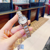  Shop Authentic Tissot T Wave Mother of Pearl Dial Two Tone Steel Strap Watch for Women - T023.210.22.117.00 - Luxxuri