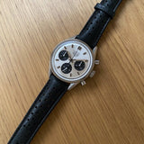  Shop Authentic Tag Heuer Carrera Chronograph 60th Anniversary Silver Dial Black Leather Strap Watch for Men - CBK221H.FC8317 - Luxxuri