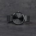 Michael Kors Auden Three-Hand Grey Dial Grey Mesh Strap Watch for Men - MK7151