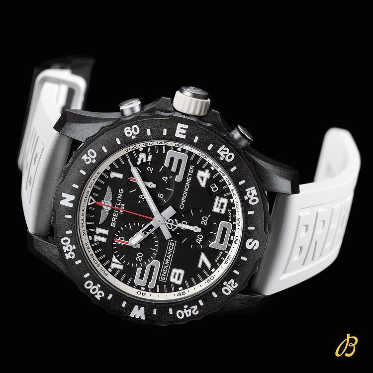  Shop Authentic Breitling Endurance Pro Black Dial White Rubber Strap Watch for Men - X82310A71B1S1 - Luxxuri