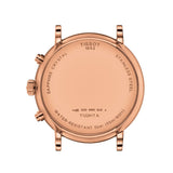  Shop Authentic Tissot Carson Premium Chronograph White Dial Brown Leather Strap Watch For Men - T122.417.36.011.00 - Luxxuri