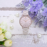  Shop Authentic Emporio Armani Kappa Quartz Rose Gold Dial Pink Leather Strap Watch For Women - AR11010 - Luxxuri