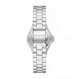  Shop Authentic Michael Kors Lennox Three-Hand Blue Dial Silver Steel Strap Watch For Women - MK7397 - Luxxuri