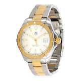  Shop Authentic Tag Heuer Aquaracer Quartz White Dial Two Tone Steel Strap Watch for Men - WAY1120.BB0930 - Luxxuri