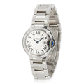  Shop Authentic Cartier Ballon Bleu De Cartier Diamonds White Dial Silver Steel Strap Watch for Women - W4BB0015 - Luxxuri