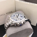  Shop Authentic Michael Kors Bradshaw Quartz Silver Dial Silver Steel Strap Watch For Women - MK6320 - Luxxuri