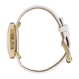  Shop Authentic Marc Jacobs Amy White Dial White Leather Strap Watch for Women - MBM1150 - Luxxuri