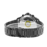  Shop Authentic Tommy Hilfiger Henry Chronograph Black Dial Black Steel Strap Watch For Men - 1710478 - Luxxuri