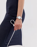  Shop Authentic Emporio Armani Kappa Silver Dial Silver Mesh Bracelet Watch For Women - AR11128 - Luxxuri