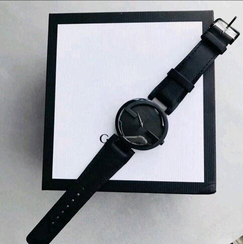  Shop Authentic Gucci Interlocking G Black Dial Watch For Women - YA133302 - Luxxuri