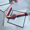  Shop Authentic Gucci G Timeless Quartz White Red Blue Dial Multicolored NATO Strap Watch For Men - YA1264059 - Luxxuri