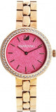  Shop Authentic Swarovski Daytime Quartz Coral Dial Rose Gold Steel Strap Watch for Women - 5182250 - Luxxuri