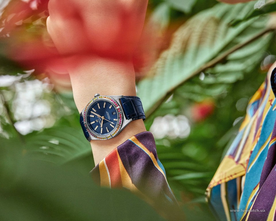  Shop Authentic Breitling Chronomat Automatic 36 South Sea Blue Dial Blue Leather Strap Watch for Women - A10380611C1P1 - Luxxuri