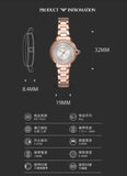  Shop Authentic Emporio Armani Mia Three Hand Crystals Silver Dial Rose Gold Steel Strap Watch For Women - AR11633 - Luxxuri