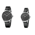  Shop Authentic Calvin Klein Even Black Dial Black Leather Strap Watch for Women - K7B231C1 - Luxxuri