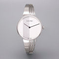  Shop Authentic Calvin Klein Drift Silver Dial Silver Steel Strap Watch for Women - K6S2N116 - Luxxuri
