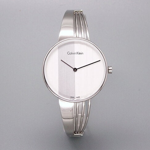  Shop Authentic Calvin Klein Drift Silver Dial Silver Steel Strap Watch for Women - K6S2N116 - Luxxuri