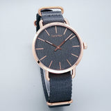  Shop Authentic Calvin Klein Even Grey Dial Grey NATO Strap Watch for Men - K7B216P3 - Luxxuri