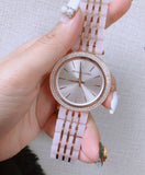  Shop Authentic Michael Kors Darci Rose Gold Dial Two Tone Steel Strap Watch for Women - MK4327 - Luxxuri