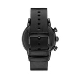  Shop Authentic Emporio Armani Dress Chronograph Black Dial Black Leather Strap Watch For Men - AR1918 - Luxxuri