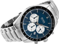  Shop Authentic Hugo Boss Chronograph Blue Dial Silver Steel Strap Watch for Men - 1513630 - Luxxuri