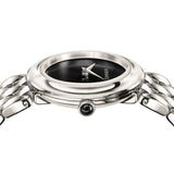  Shop Authentic Versace V-Flare Quartz Black Dial Silver Steel Strap Watch for Women - VEBN00618 - Luxxuri