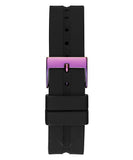  Shop Authentic Guess Libra Black Dial Black Silicone Strap Watch For Women - GW0618L3 - Luxxuri