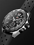  Shop Authentic Tag Heuer Formula 1 Black Dial Black Leather Strap Watch for Men - CAZ1010.FT8024 - Luxxuri