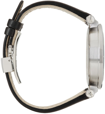  Shop Authentic Versace Greca Sport Quartz Black Dial Black Leather Strap Watch For Men - VEZ300221 - Luxxuri