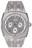  Shop Authentic Bulova Crystal Collection Phantom Silver Dial Silver Steel Strap Watch for Men - 96C002 - Luxxuri