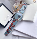  Shop Authentic Gucci G Timeless Quartz Blue Dial Blue Leather Strap Watch For Men - YA1264080 - Luxxuri