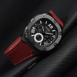  Shop Authentic Guess Headline Multifunction Grey Dial Burgundy Silicone Strap Watch For Men - GW0571G4 - Luxxuri