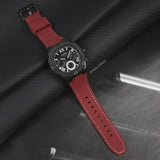  Shop Authentic Guess Headline Multifunction Grey Dial Burgundy Silicone Strap Watch For Men - GW0571G4 - Luxxuri