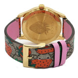  Shop Authentic Gucci G Timeless Brown Dial Brown Leather Strap Watch For Women - YA1264133 - Luxxuri