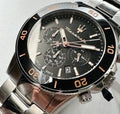  Shop Authentic Maserati Competizione Chronograph Black Dial Silver Steel Strap Watch For Men - R8873600003 - Luxxuri
