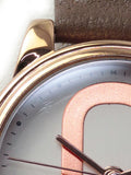  Shop Authentic Marc Jacobs Corie White Dial Brown Leather Strap Watch for Women - MJ1581 - Luxxuri