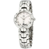  Shop Authentic Tag Heuer Link Diamonds Mother of Pearl Dial Silver Steel Strap Watch for Women - WAT1411.BA0954 - Luxxuri