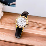  Shop Authentic Tissot Carson Automatic White Dial Brown Leather Strap Watch For Women - T085.207.36.011.00 - Luxxuri