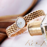  Shop Authentic Tissot Lovely Mother of Pearl Dial Rose Gold Steel Strap Watch for Women - T140.009.33.111.00 - Luxxuri