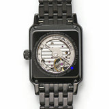  Shop Authentic Emporio Armani Meccanico Black Dial Black Steel Strap Watch For Men - AR60058 - Luxxuri