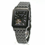  Shop Authentic Emporio Armani Meccanico Black Dial Black Steel Strap Watch For Men - AR60058 - Luxxuri