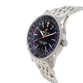 Shop Authentic Breitling Navitimer Automatic 41mm Black Dial Silver Steel Strap Watch for Men - A17326241B1A1 - Luxxuri