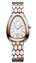  Shop Authentic Bvlgari Serpenti Seduttori White Dial Two Tone Steel Strap Watch for Women - SERPENTI103277 - Luxxuri